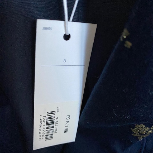 Janie and Jack navy blue gold floral suit jacket - NWT - Picture 7 of 7